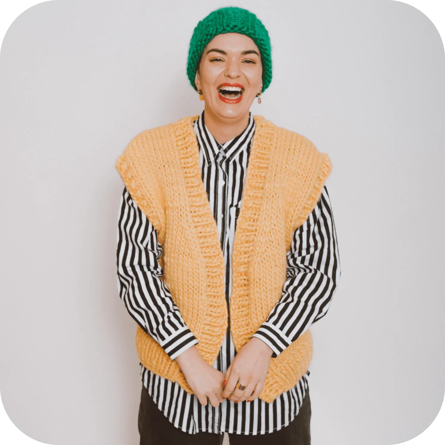 // Merino Knit Kit // Grandpa’s Cardi Vest
