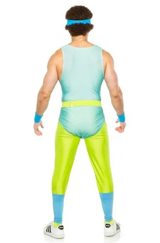 80S GYM Instructor Leotard