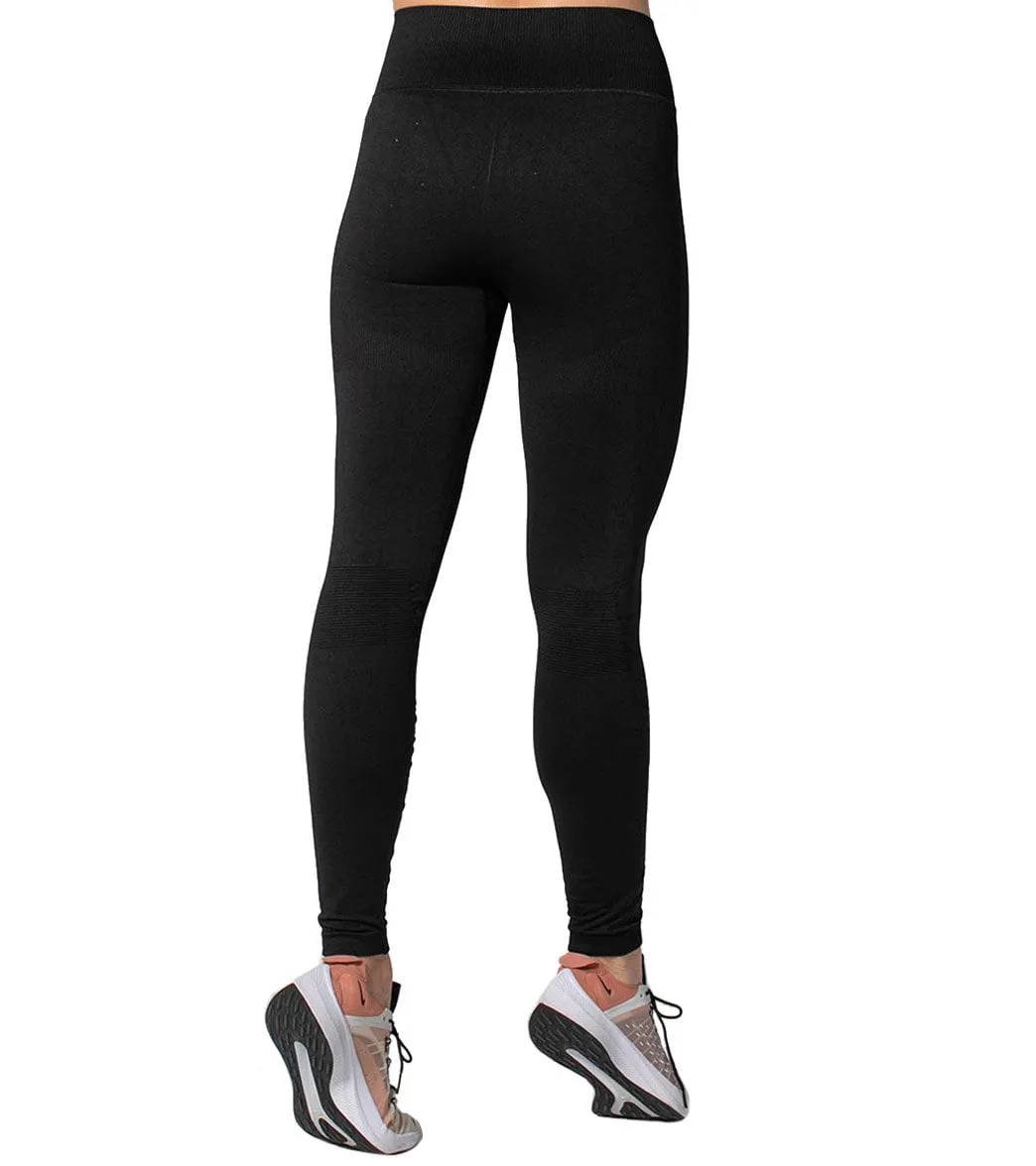 925Fit Black in Business Yoga Leggings