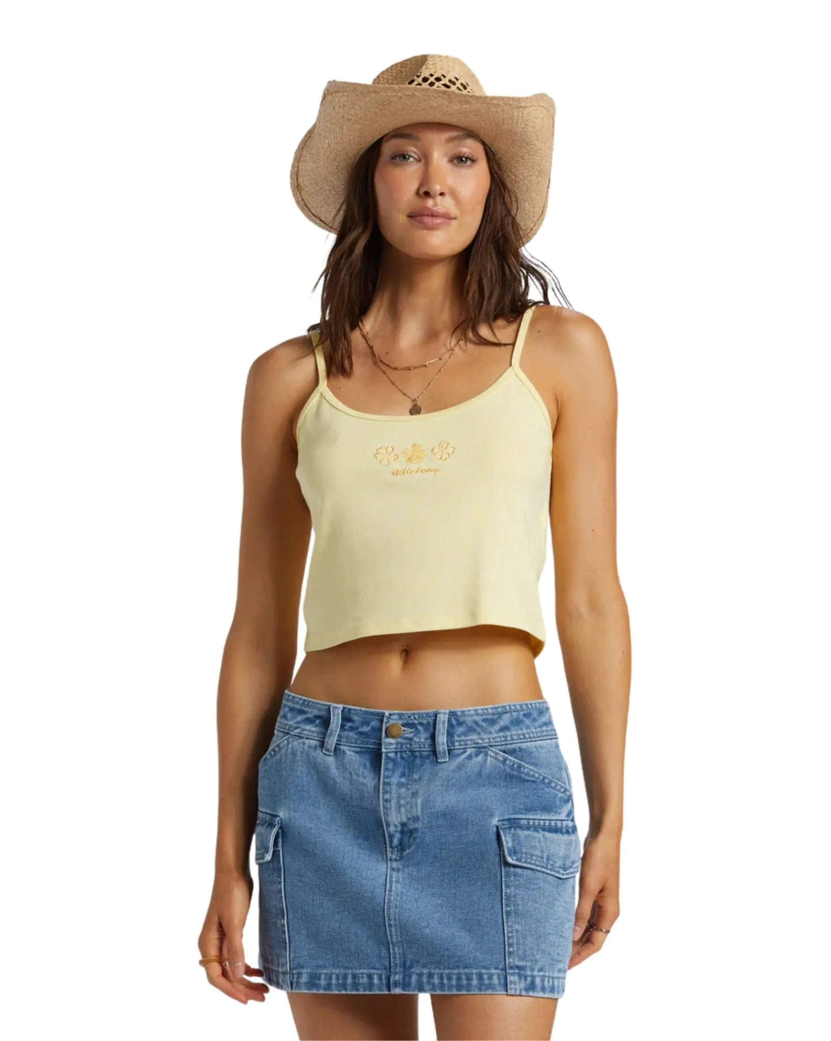 Aloe Cropped Tank Top