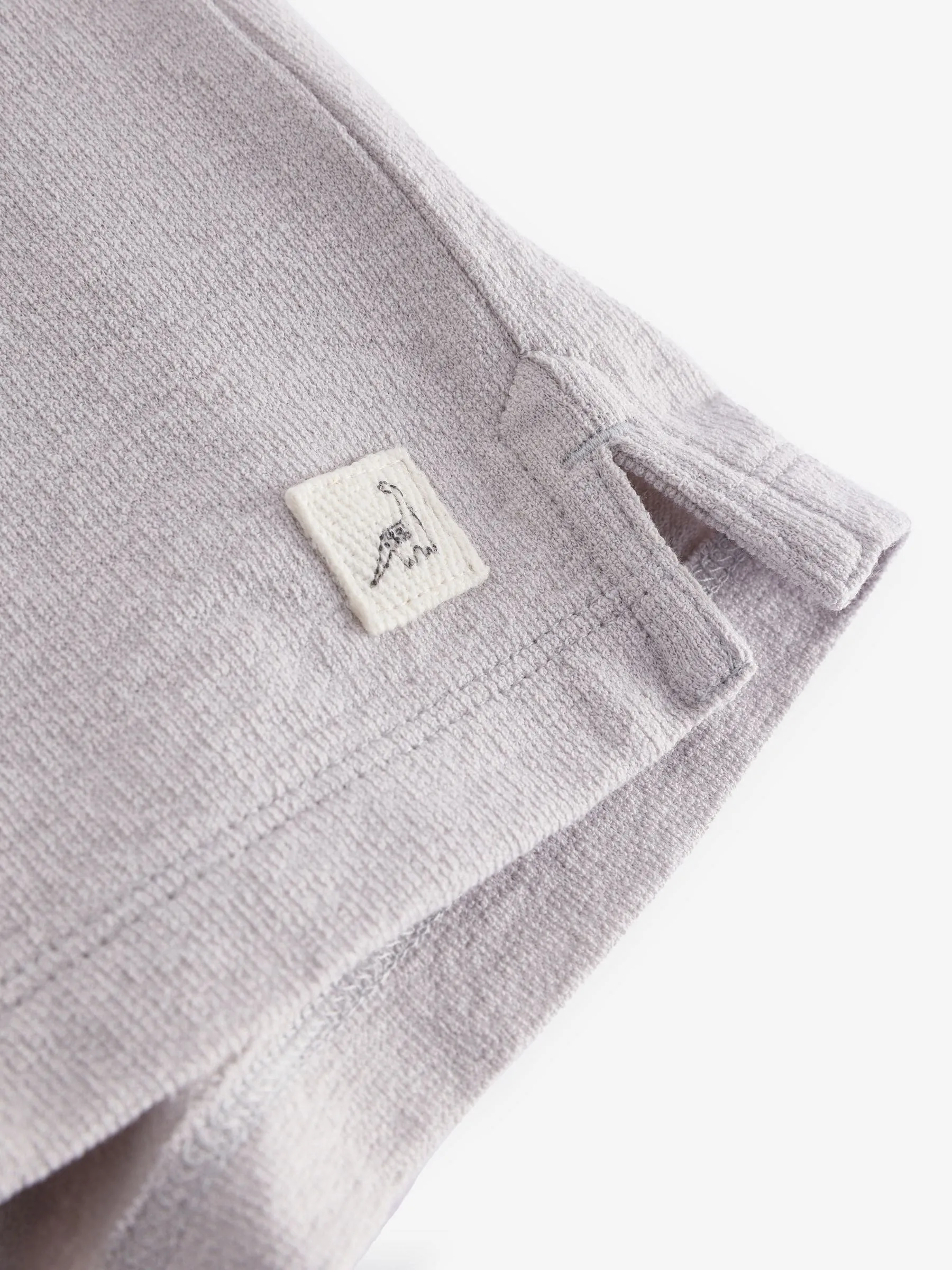 Grey Long Sleeve Henley Neck T-Shirt (3mths-7yrs)