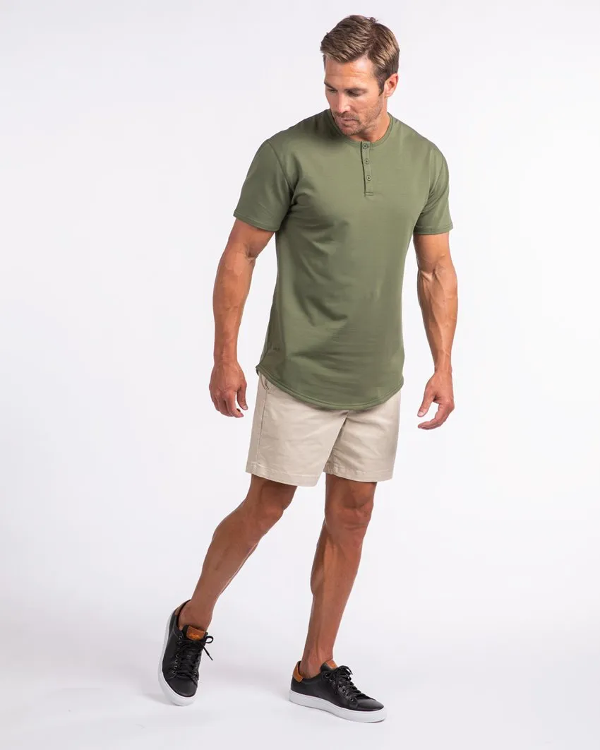 Henley Drop-Cut <!-- Size XXL -->