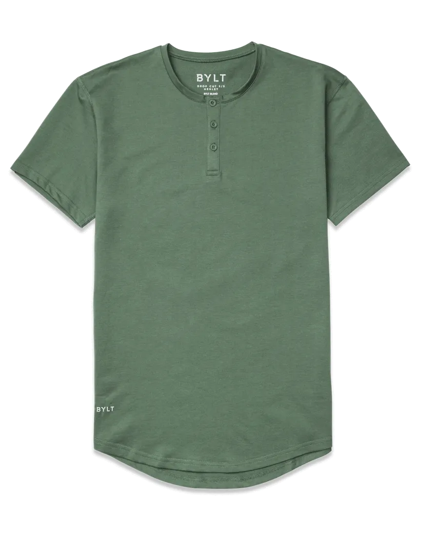 Henley Drop-Cut <!-- Size XXL -->