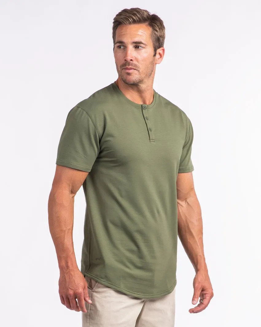 Henley Drop-Cut <!-- Size XXL -->