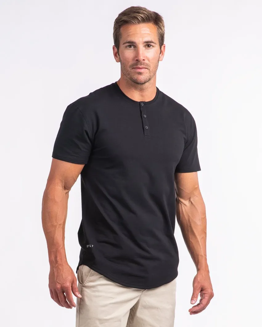 Henley Drop-Cut <!-- Size XXL -->