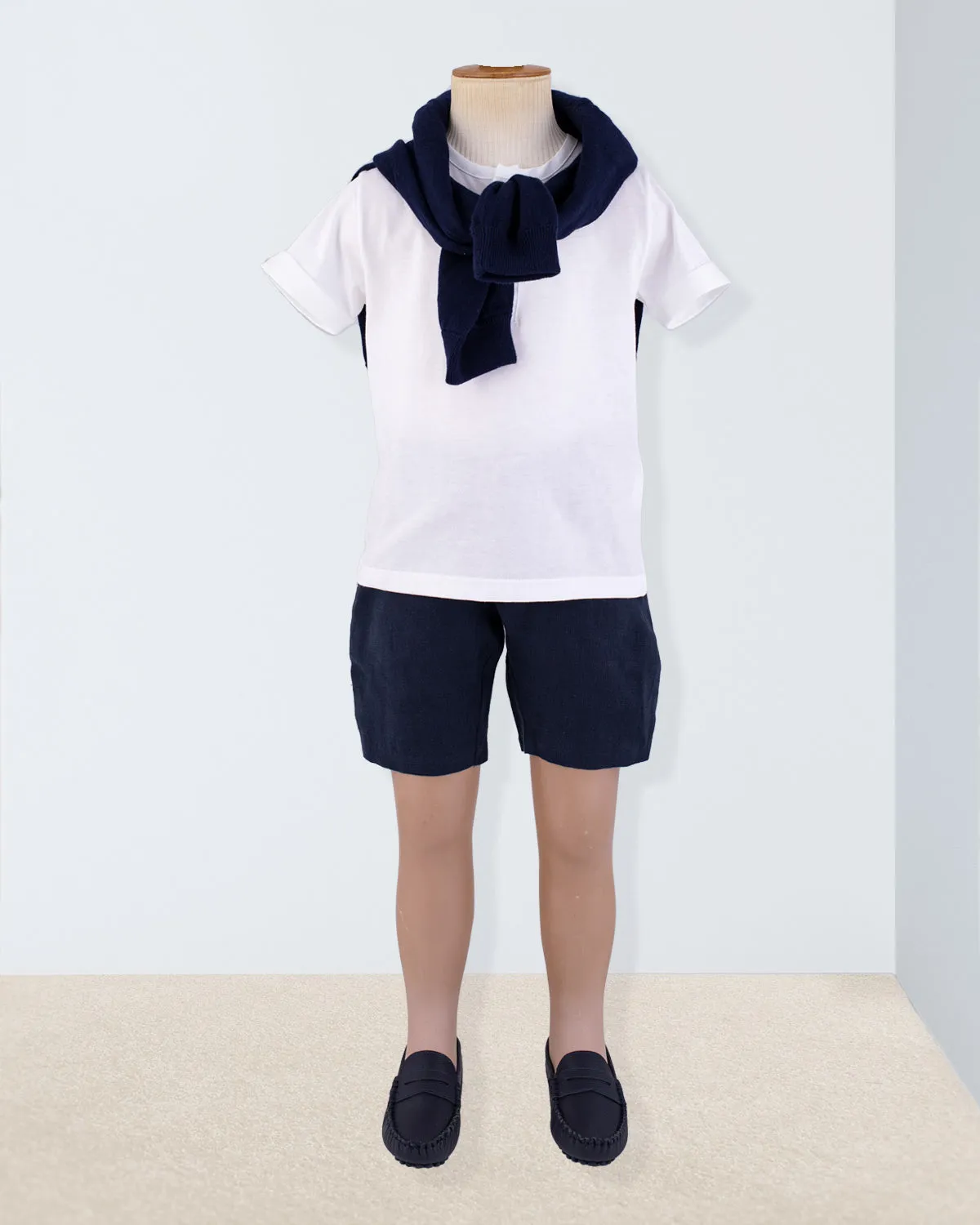 Henley iItalian White T-Shirt